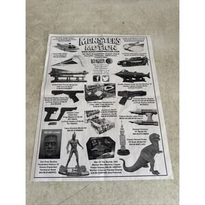 VTG Monsters In Motion Product Sheet Models Diecast